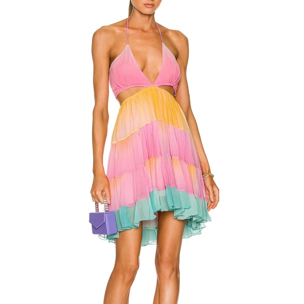 Rococo sand Zale mini dress XS